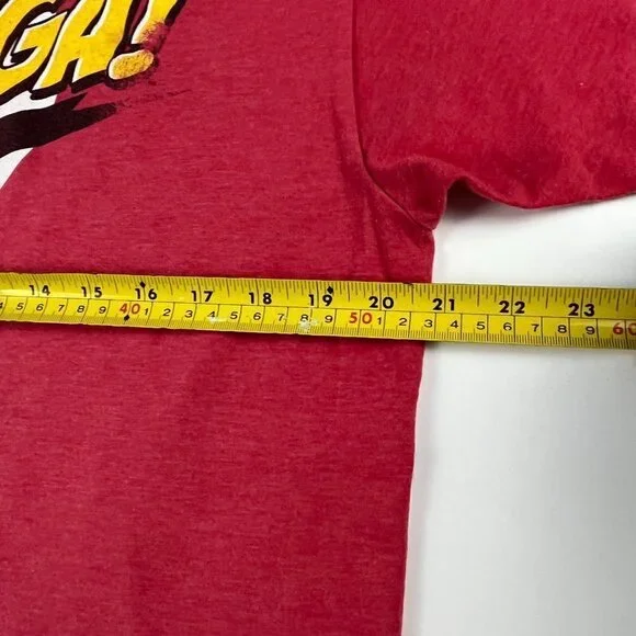 Bazinga ! bing bang theory Ripple Junction tag tee shirt red size L - Picture 6 of 7